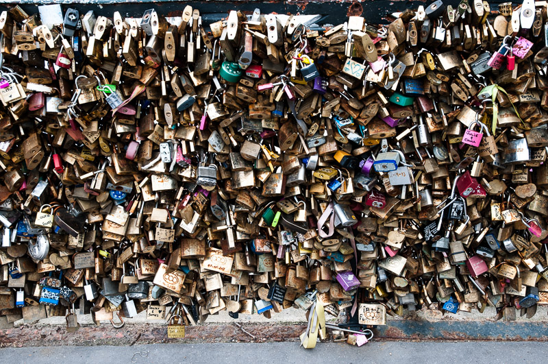 Paris Bridge Locks